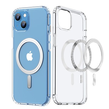Тонкий прозрачный чехол MAGSAFE для iPhone 13