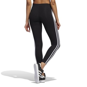 Legginsy Damskie adidas HD2350 3 STRIPES Czarne 36