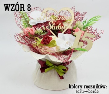 Букет полотенец ПОДАРОК ​​на юбилей 50 лет свадьбы
