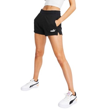 Черные спортивные штаны PUMA PLUS женские спортивные шорты XXL 2XL с логотипом
