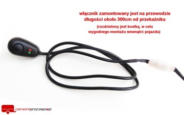 Жгут проводов КАБЕЛИ Галогенная светодиодная лампа мощностью 120 Вт для 2 шт.