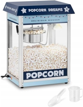 Maszyna do popcornu - 1600 W - niebieska ROYAL CATERING RCPS-BB1 10011099