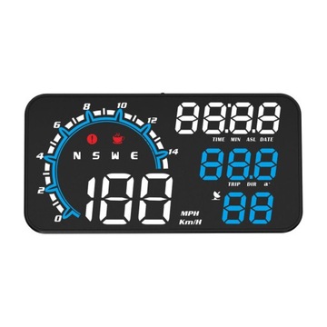 Cyfrowy prędkościomierz GPS Car HUD Head Up Display MPH Overspeed Alarm G11