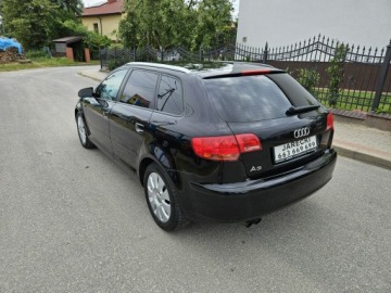 Audi A3 8P Hatchback 3d 1.4 TFSI 125KM 2008 Audi A3 Sportback Opłacony Zdrowy Zadbany, zdjęcie 5