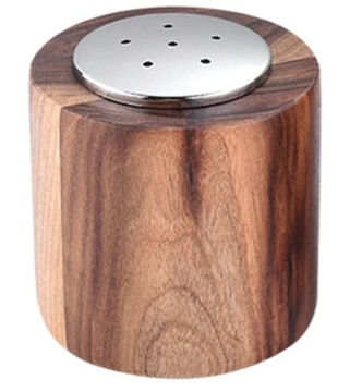 Мельница для перца и солонка из древесины акации.