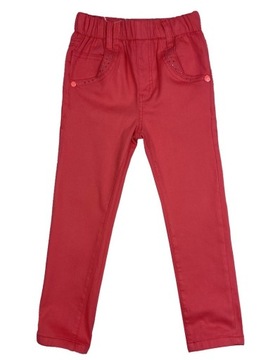 SPODNIE cotton BELLE w gumkę r 6 - 104 cm KORAL