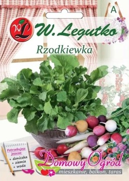 RZODKIEWKA MIESZANKA WSZYSTKICH TYPÓW 10 g Legutko