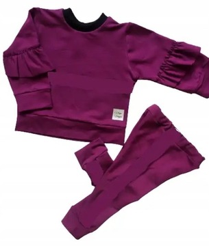 Dres z falbanką rozmiar 86