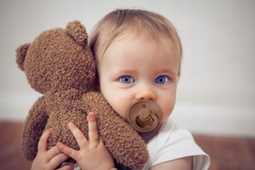 Светящаяся соска BIBS 0-6 RUBBER 2 упаковки SAGE CLOUD