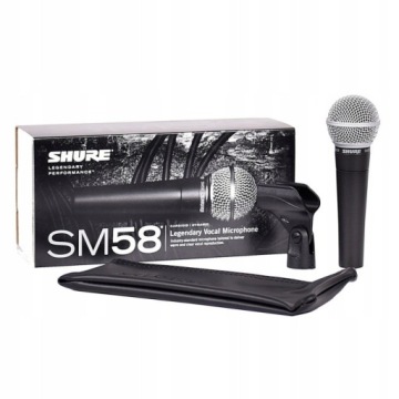Динамический вокальный микрофон Shure SM58 LCE