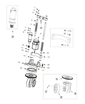 TULEJA MOCOWANIA HELI NR 27