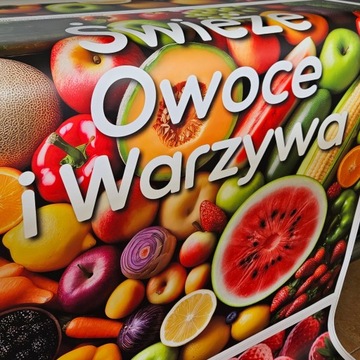 Trwały Baner Reklamowy z Motywem Młode Ziemniaki 100x100cm Reklama Plandeka