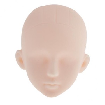 2x1/6 BJD Dolls Head Mold bez oczu Make 2 szt