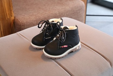 ДЕТСКИЕ ЗИМНИЕ БОТИНКИ, УТЕПЛЕННЫЕ, размер 25