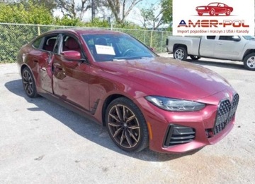 BMW Seria 4 G22-23-26 2022 BMW Seria 4 430I Gran Coupe 2022 2.0l 2.0 Benzyna 248KM