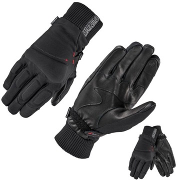 Rękawice motocyklowe SHIMA OSLO WIND Black 3XL
