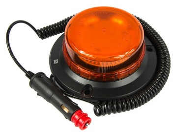 LAMPA BŁYSKOWA OSTRZEGAWCZA 12V-24V LED MAGNES TT.400