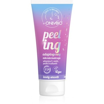 ONLYBIO Face in Balance peeling do twarzy adaptogenny mikrodermobrazja W P1
