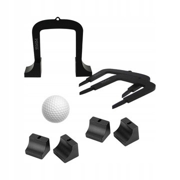 3 szt. Golf Putting Gates metalowy miotacz 6