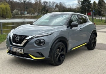 Nissan Juke II Crossover 1.0 DIG-T 114KM 2022 Nissan Juke 1.0 benzyna, KIIRO, JAK NOWY Niski Przebieg Benzyna 114KM, zdjęcie 18