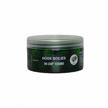 Wratislavia Baits Natural w Dipie Kiwi 15 mm / 100 ml - kulki haczykowe