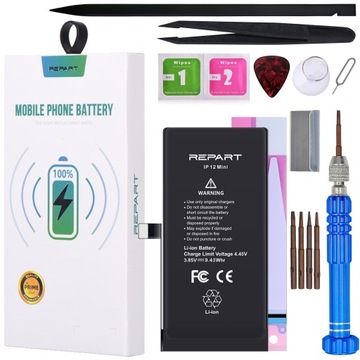 Bateria REPART do iPhone 12 mini większa pojemność