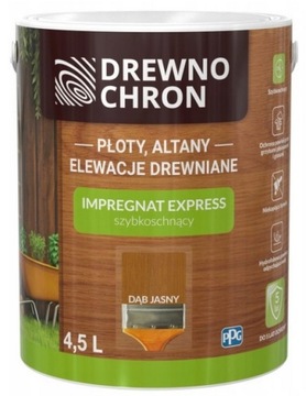 WOOD PROTECTOR EXPRESS ДЛЯ ДУБА СВЕТЛОГО 4,5л.