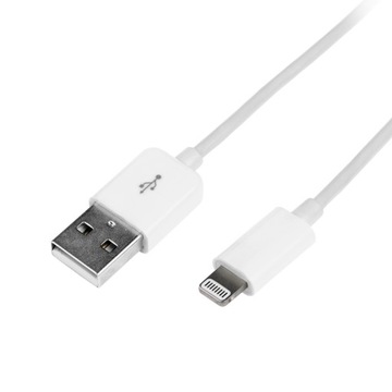 Kabel USB IPHONE Lightning, 5m biały