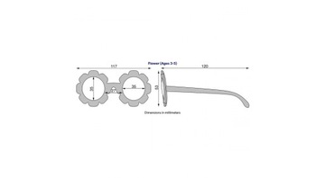 BABIATORS Flower 3-5 Детские очки Flower Power