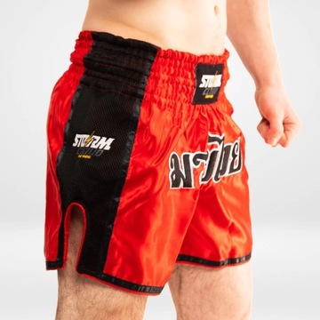 Шорты для колледжа StormCloud Muay Thai Red XXL