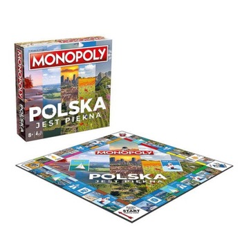 GRA PLANSZOWA MONOPOLY POLSKA JEST PIĘKNA 1170