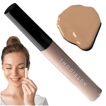 Korektor pod oczy z aplikatorem redukujący przebarwienia NUTRIDOME BEIGE