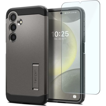 Pouzdro Spigen pro Galaxy S24, silné, ochranné, stylové, pouzdro tvrzené sklo