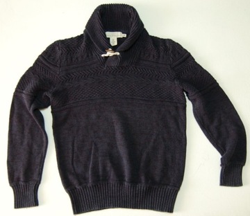 H&M L.O.G.G. M jak nowy sweter męski ciepły bawełna