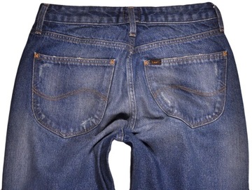 LEE spodnie HIGH WAIST jeans NEW STRAIGHT _W28 L33