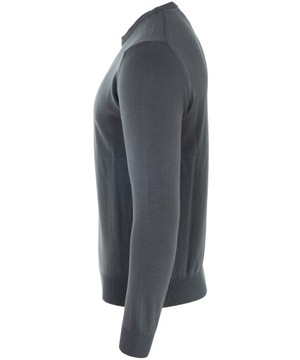 ЭЛЕГАНТНЫЙ СВИТЕР ВЫСОКОКАЧЕСТВЕННЫЙ 100% ХЛОПОК С ВЫСОКИМ ГРАФИТОМ L