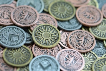 WIEDŹMIN: STARY ŚWIAT ZESTAW 9 METALOWYCH MONET