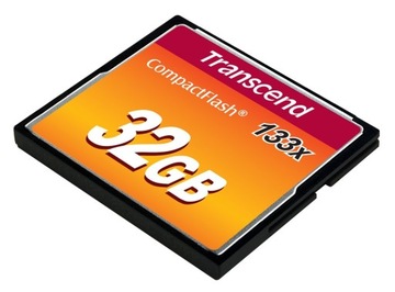 TRANSCEND 32 ГБ CF Compact Flash 133x 30 МБ/с UDMA4