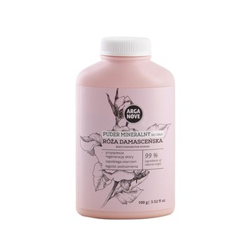Puder mineralny do ciała róża damasceńska 100g Arganove