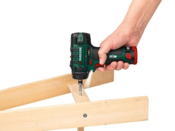 PARKSIDE Дрель, отвертка, 2 батарейки PBSA 12