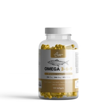 VITALMAX OMEGA 3-6-9 120 S KWASY TŁUSZCZOWE SERCE