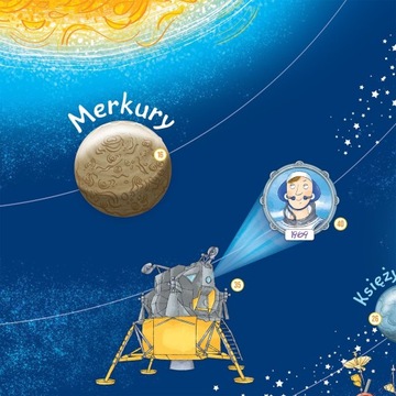 КАРТА НЕБА СОЛНЕЧНОЙ СИСТЕМЫ, 2-СТОРОННЯЯ КАРТА