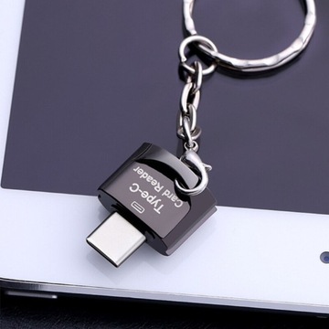 КАРТРИДЕР MICRO SD TF для НОУТБУК-СМАРТФОНА USB-C