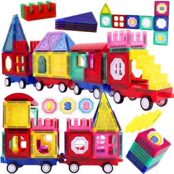 3D магнитные блоки 72 элемента