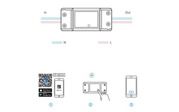 Sonoff Basic Интеллектуальное реле переключения Wi-Fi