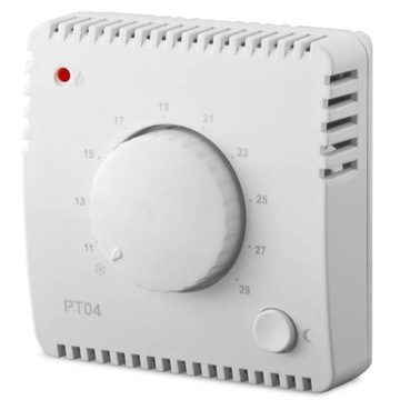 TERMOSTAT MANUALNY PRZEWODOWY PT04 DO OGRZEWANIA