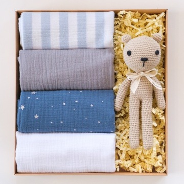 LIKEMOSES PREZENT BABY SHOWER CHRZEST WYPRAWKA PIELUSZKI PRZYTULANKA