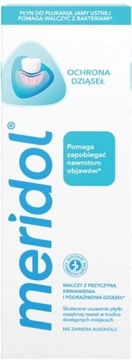 MERIDOL płyn do płukania ust OCHRONA DZIĄSEŁ (bez alkoholu) 400ml