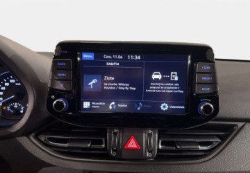 Hyundai i30 III Hatchback Facelifting 1.5 T-GDI 48V 160KM 2022 Hyundai i30 VAT 23 Fastback Smart 1.5T-GDI 160KM 20222023 r., Salon PL, zdjęcie 18