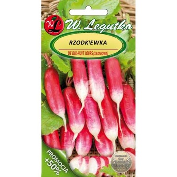 Rzodkiewka De dix - huit jours 18 dniowa LEGUTKO